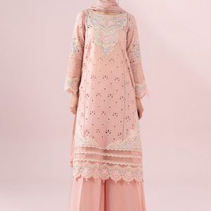 3 Piece Embroidered Lawn Suit | DW-EA25-15