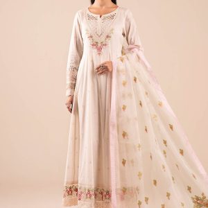 3 Piece Embroidered Lawn Suit | DW-EA25-22