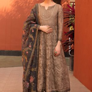 3 Piece Embroidered Suit | SF-EF23-09R1